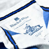 Outdoor Heritage Rugby Shirt Black & Blue 1871 Rugby Shirts
