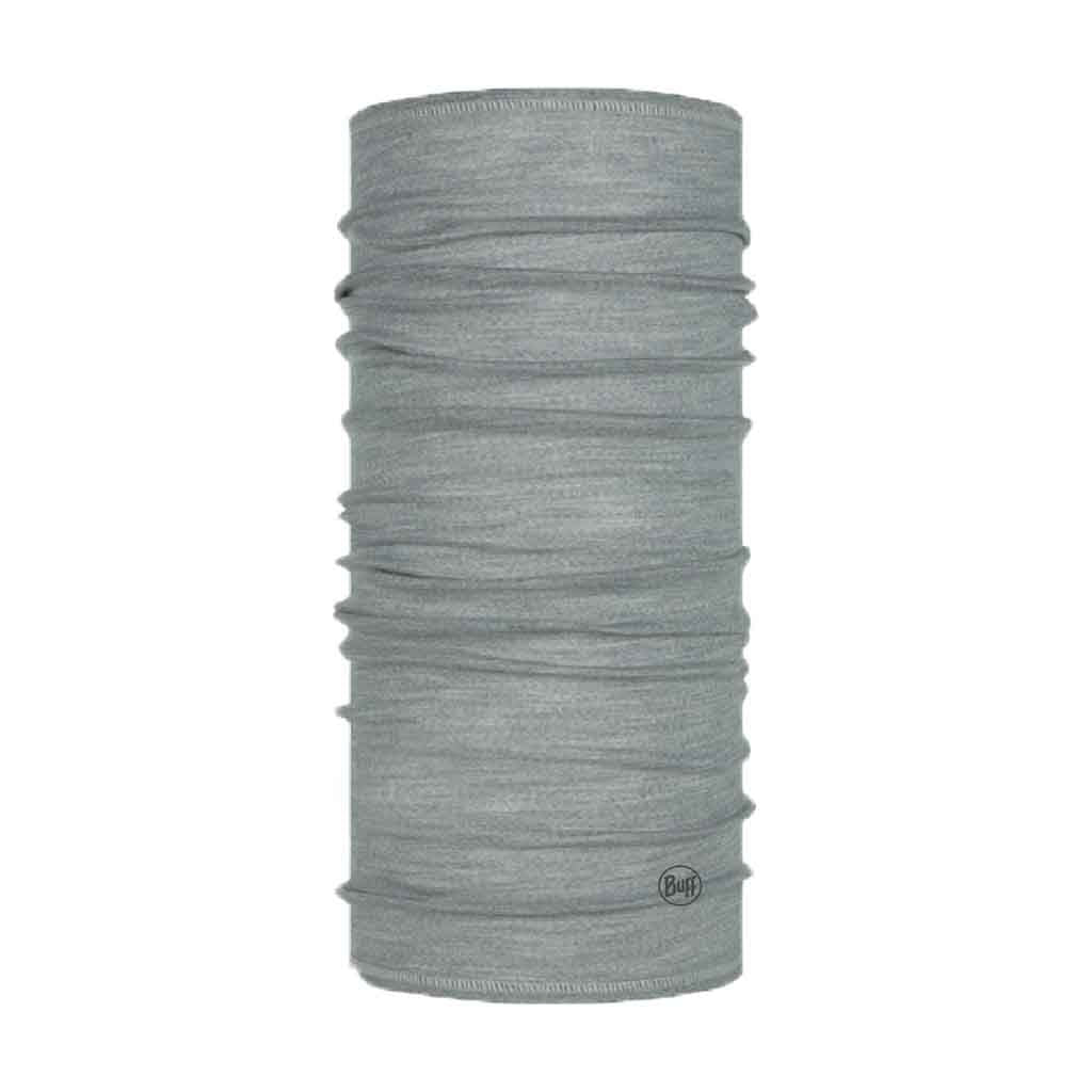 Merino Lightweight BUFF 113010.933 Neck Gaiters One Size / Solid Light Grey