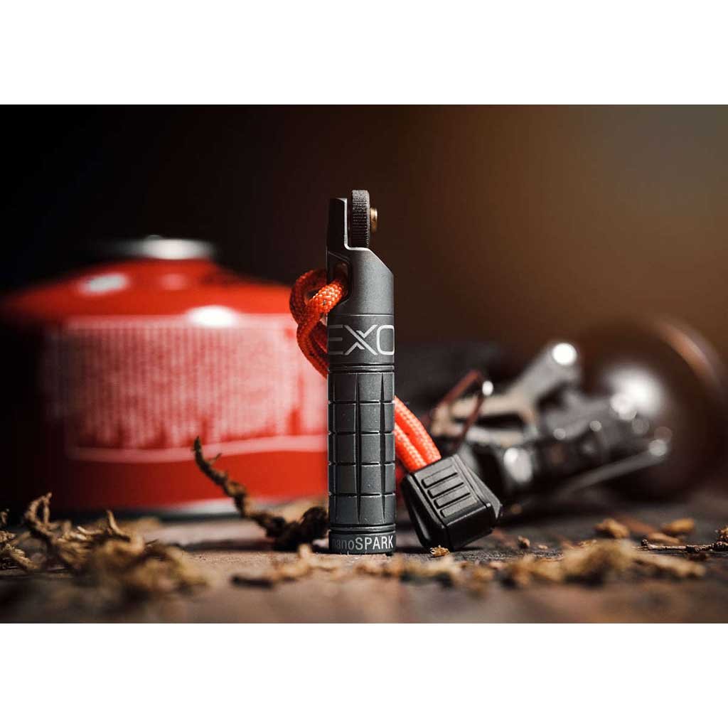 nanoSPARK Lighter Exotac 602573145036 Firestarters One Size / Olive Drab
