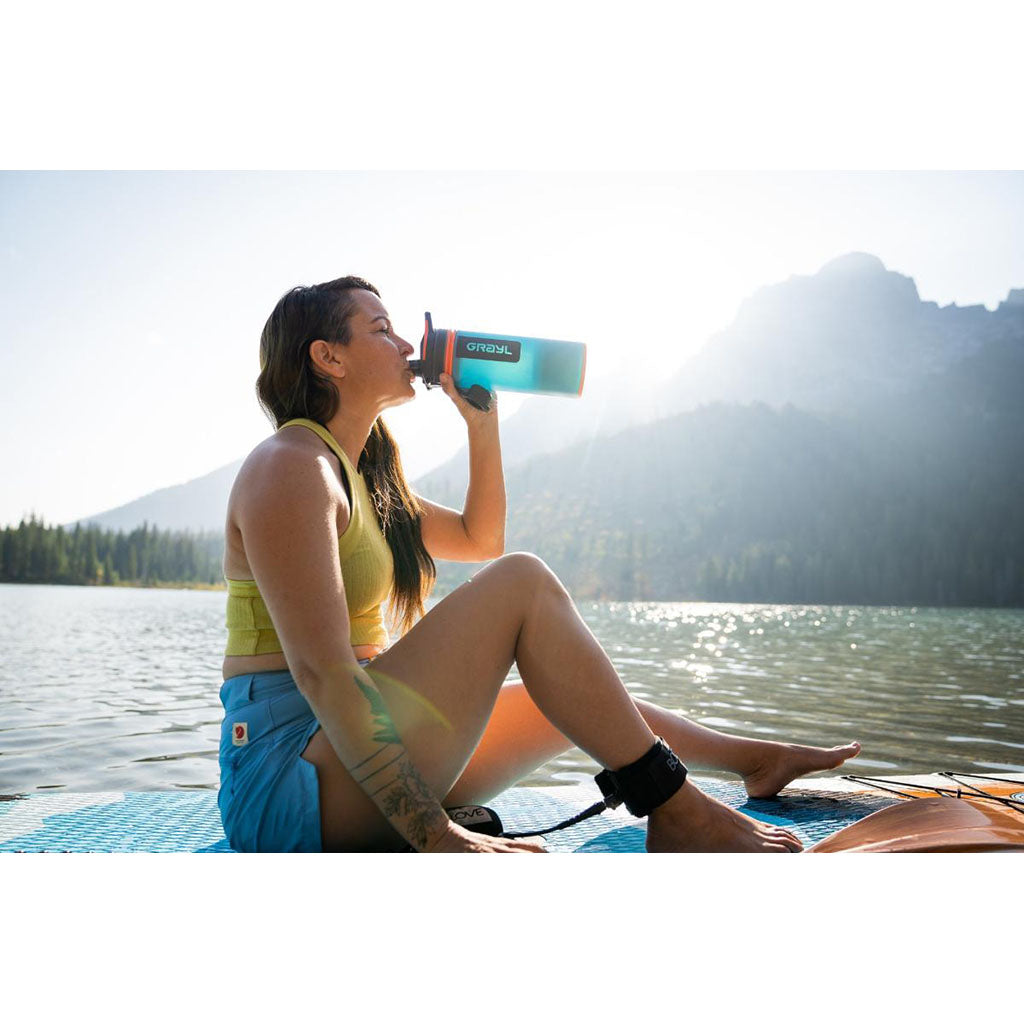 GeoPress Water Purifier Grayl GR-309045 Water Filters 710ml / Olive Drab