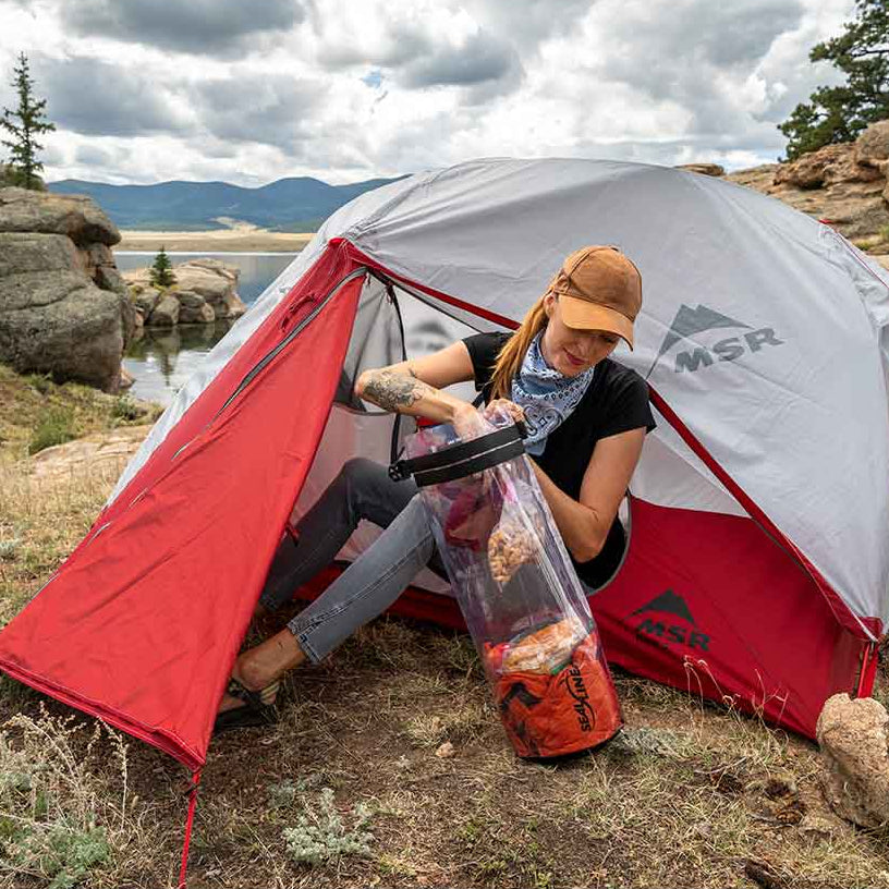 Elixir 3 Tent V2 MSR 10312 Tents 3P / Grey/Red