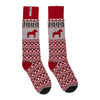 Dalarna Socks Öjbro Vantfabrik ODAL11SOLA Socks Medium / Red Multi