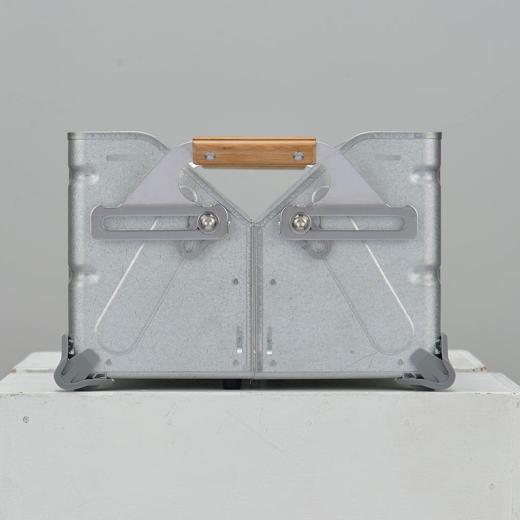 Stacking Shelf Container 25 Snow Peak UG-025G Camp Storage Boxes 25L / Silver