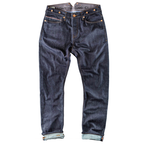 The New Frontier 14oz Selvedge Anti-bac Raw Denim Jeans