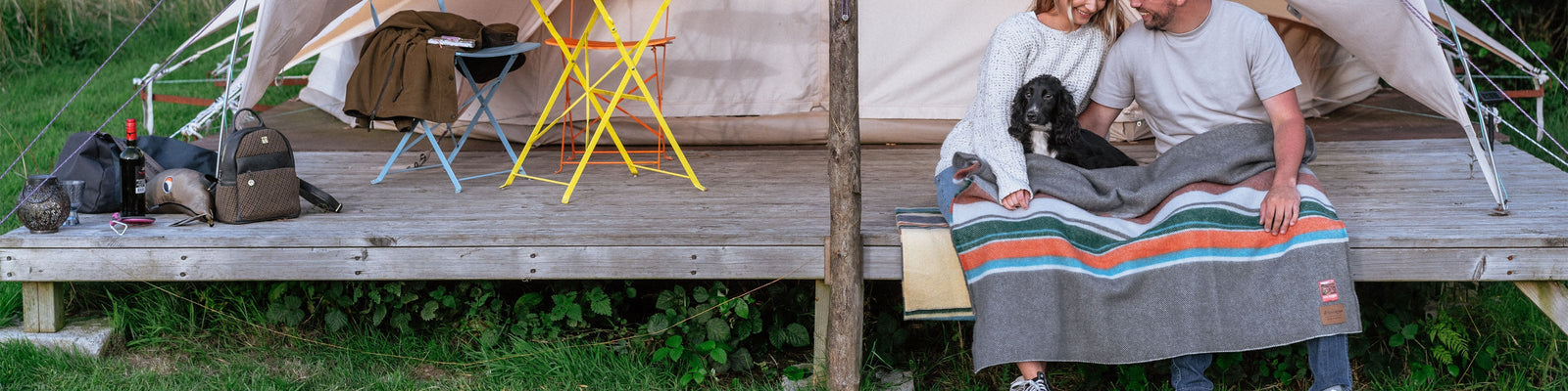 Campdecken aus Wolle