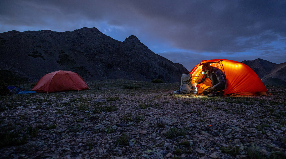 Wild camping