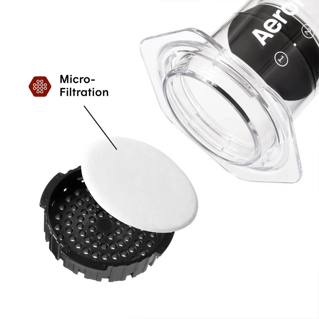 AeroPress Clear Coffee Press AeroPress 90BL05 Coffee Makers One Size / Blue