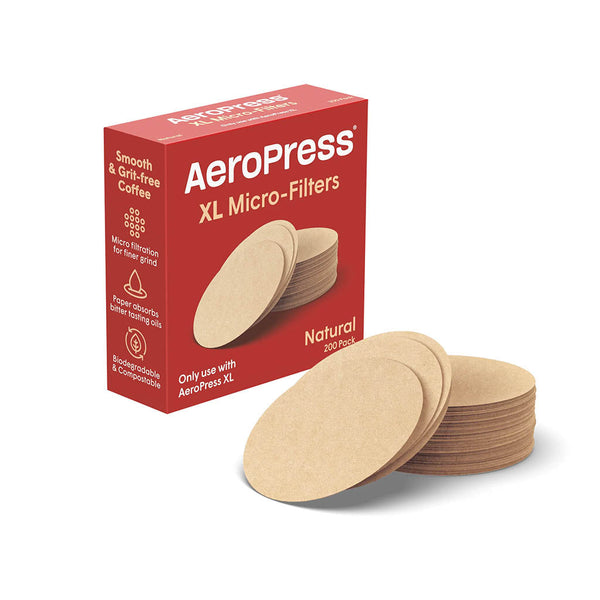 AeroPress Natural Micro Filters AeroPress XLFNACS Coffee Accessories XL / Natural