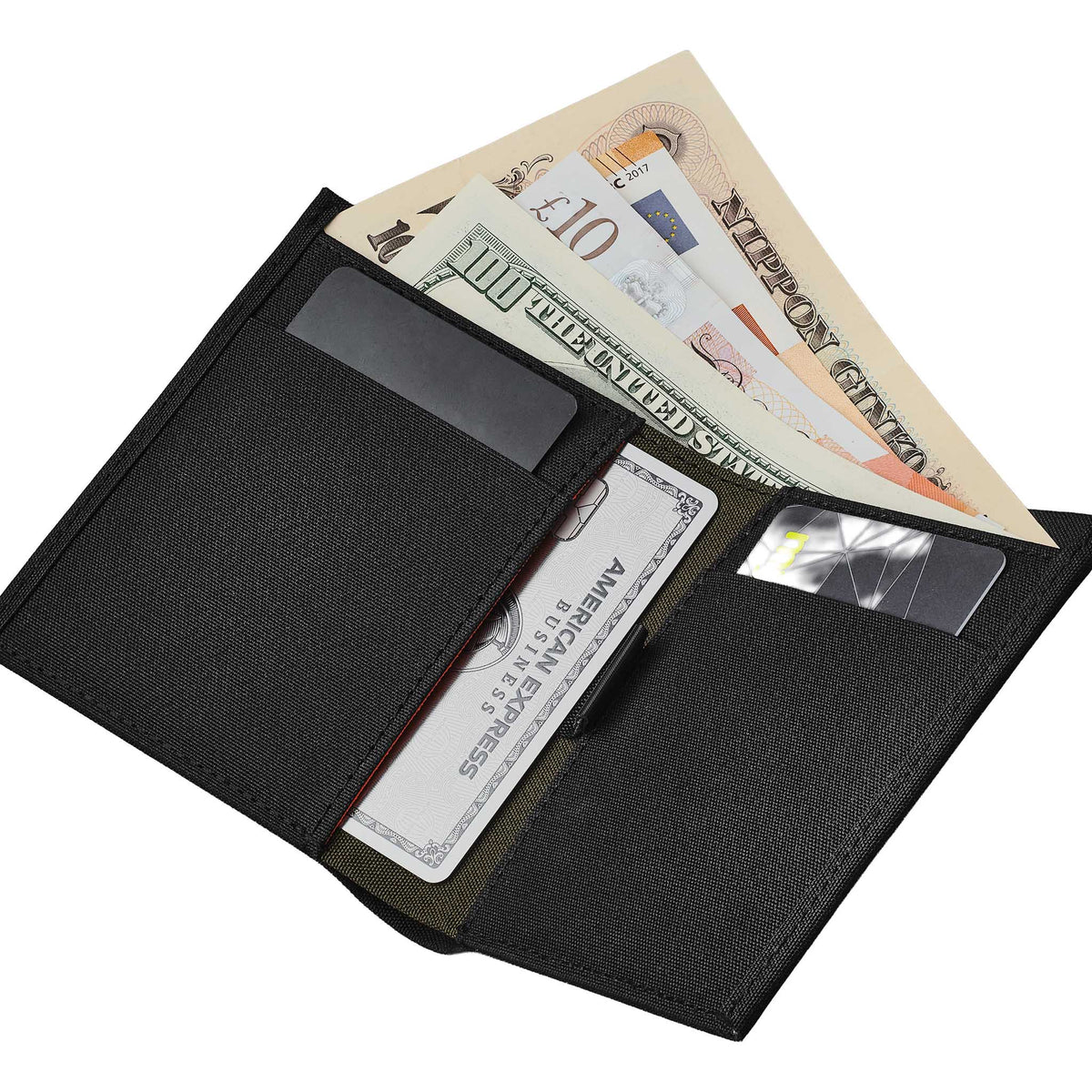 Ark Bifold Cash Wallet Alpaka AD010620521 Wallets One Size / Army Green | Axoflux 300D