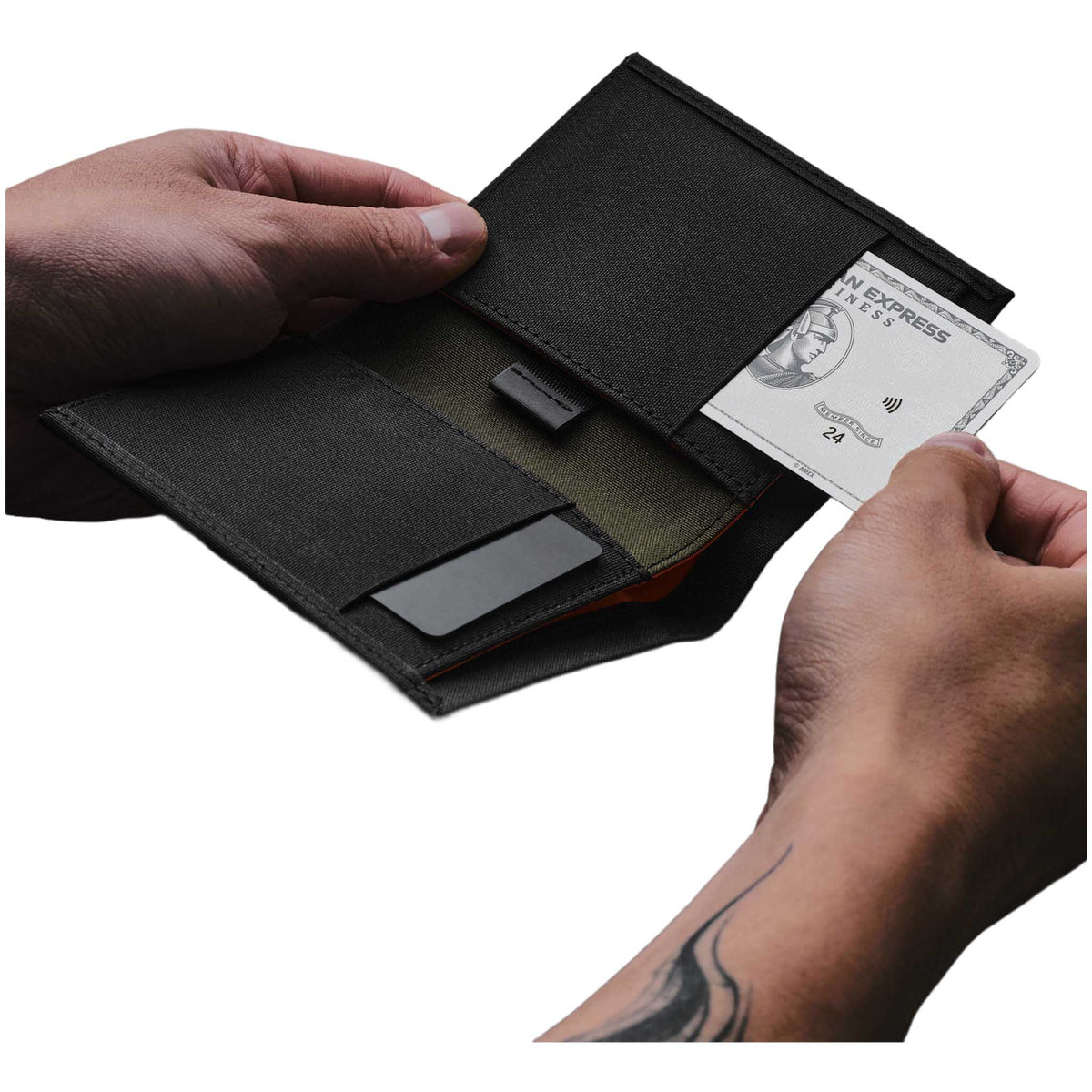 Ark Bifold Cash Wallet Alpaka AD010620522 Wallets One Size / Army Green | Axogrid 300D