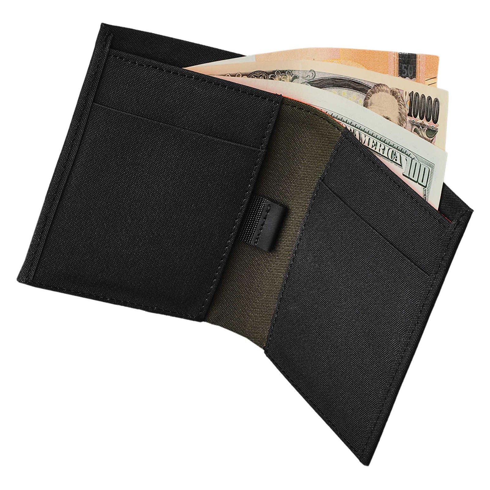 Ark Bifold Cash Wallet Alpaka AD010620122 Wallets One Size / Black | Axogrid 300D
