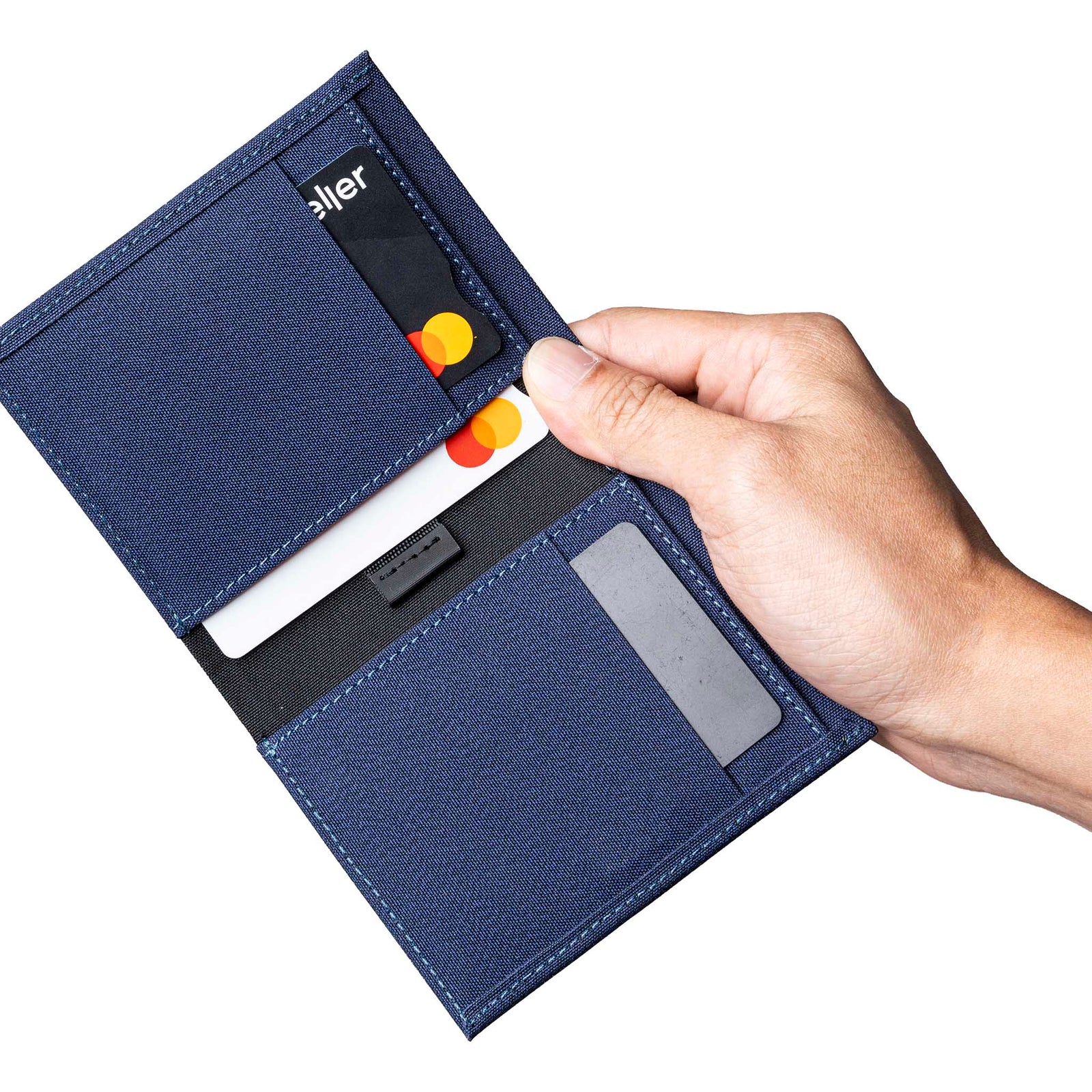 Ark Bifold Cash Wallet Alpaka AD010620621 Wallets One Size / Blue | Axoflux 300D