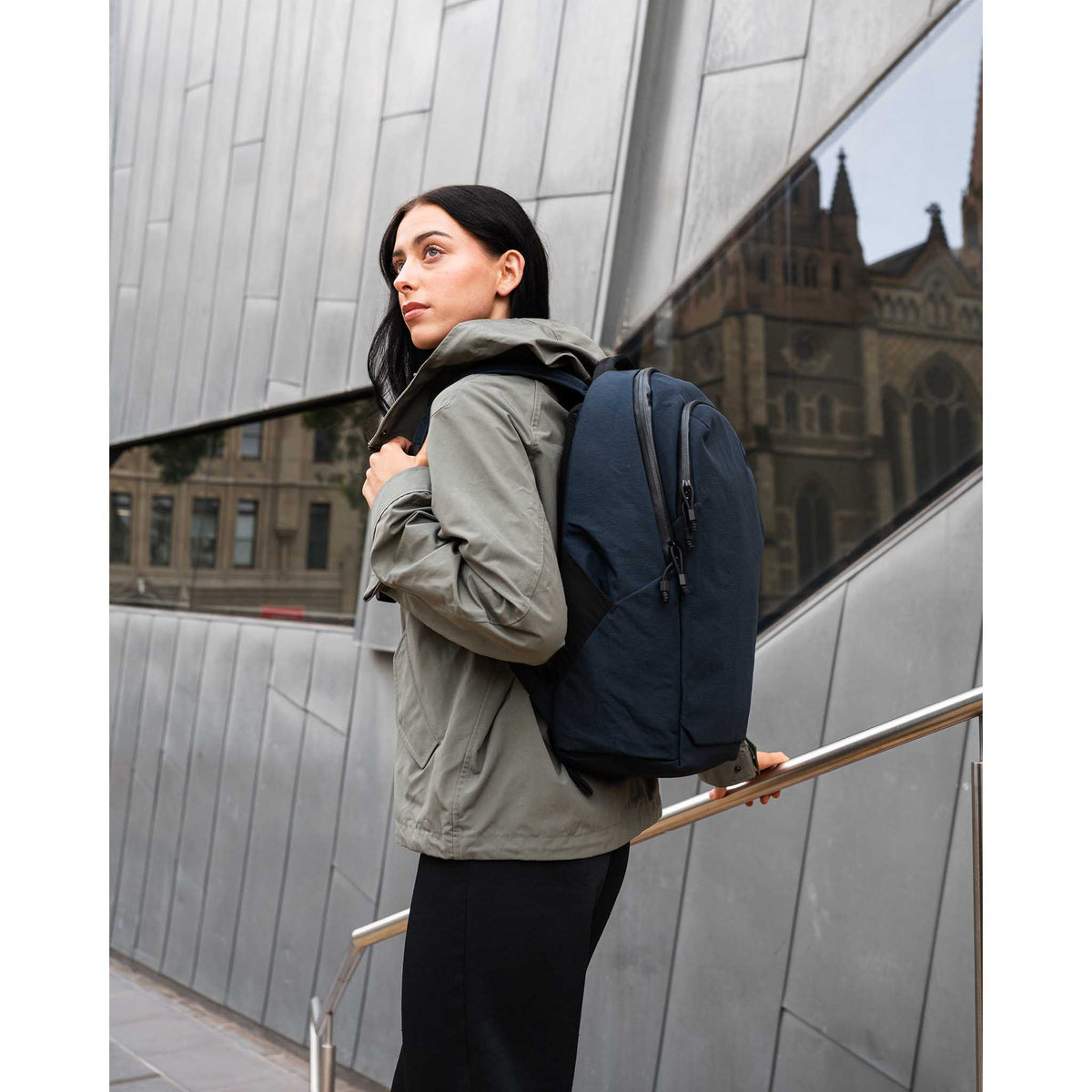 Bravo Backpack 23L Alpaka AA010610624 Backpacks 23L / Moonlight Blue | Axoflux 400D