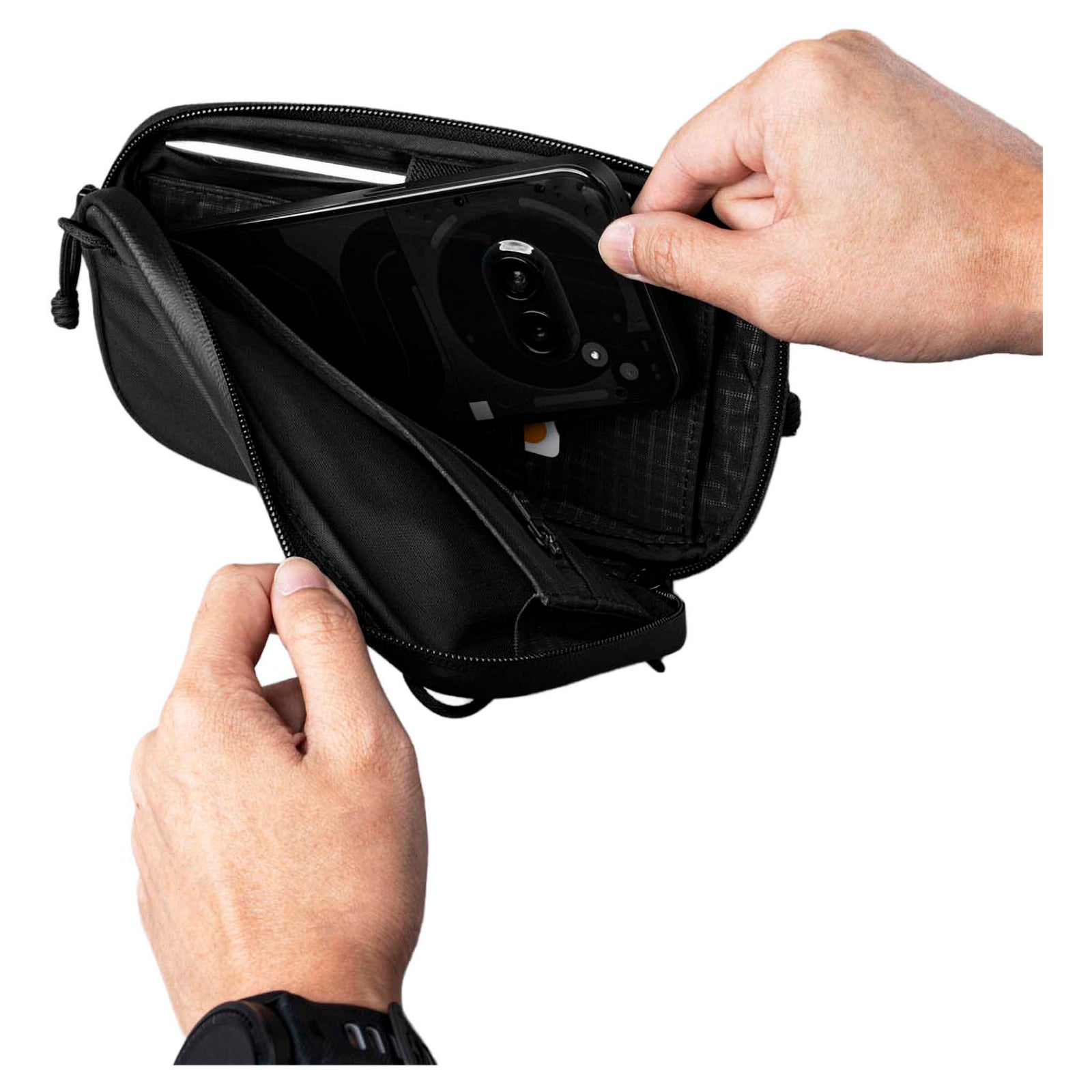 Bravo Passport Pouch Alpaka AD010990118 Wallets One Size / Black Axoflux 210D