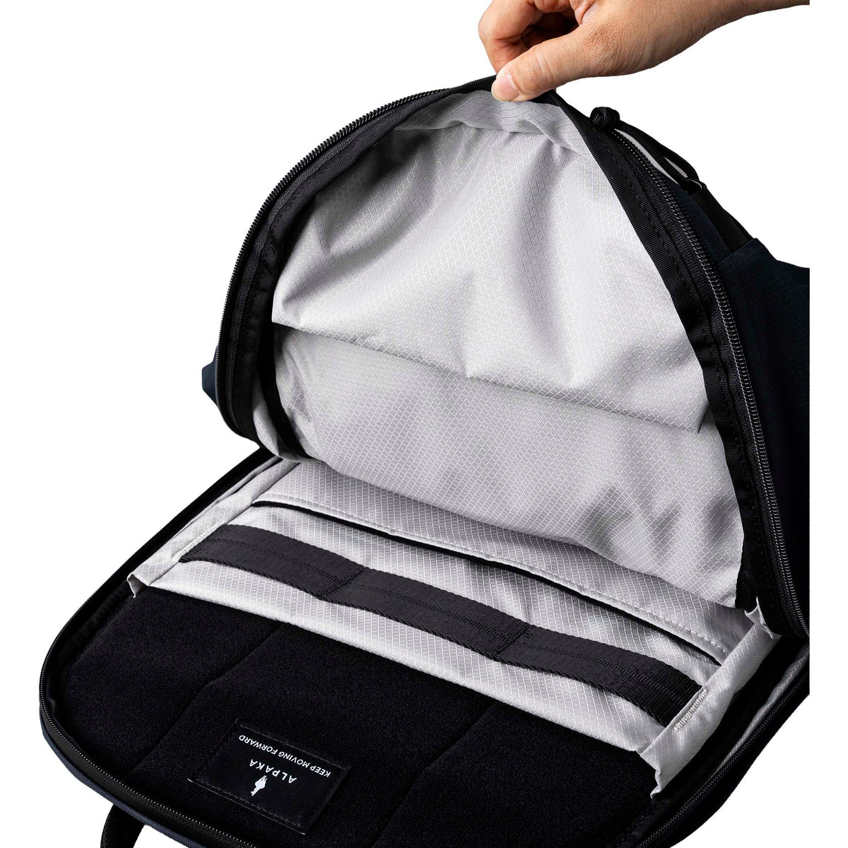 Elements Backpack Pro Alpaka AA010360624 Backpacks 26L / Moonlight Blue | Axoflux 400D Ripstop Nylon