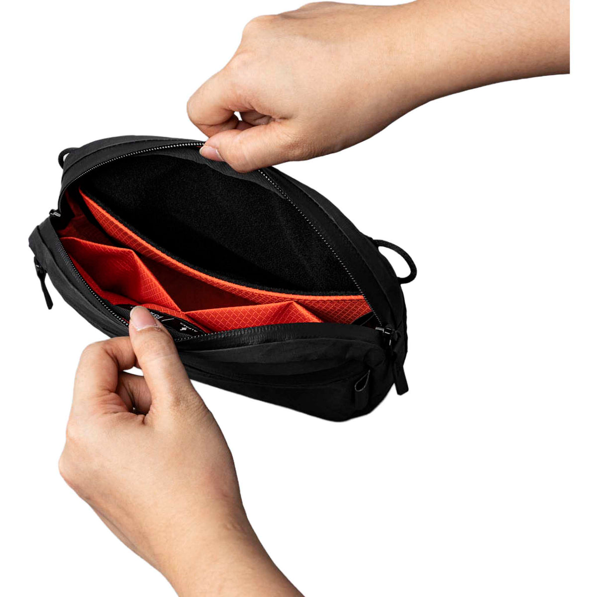 Flight Sling 1L Alpaka AA010530128 Sling Bags 1L / Black | X-Pac VX07 Ripstop
