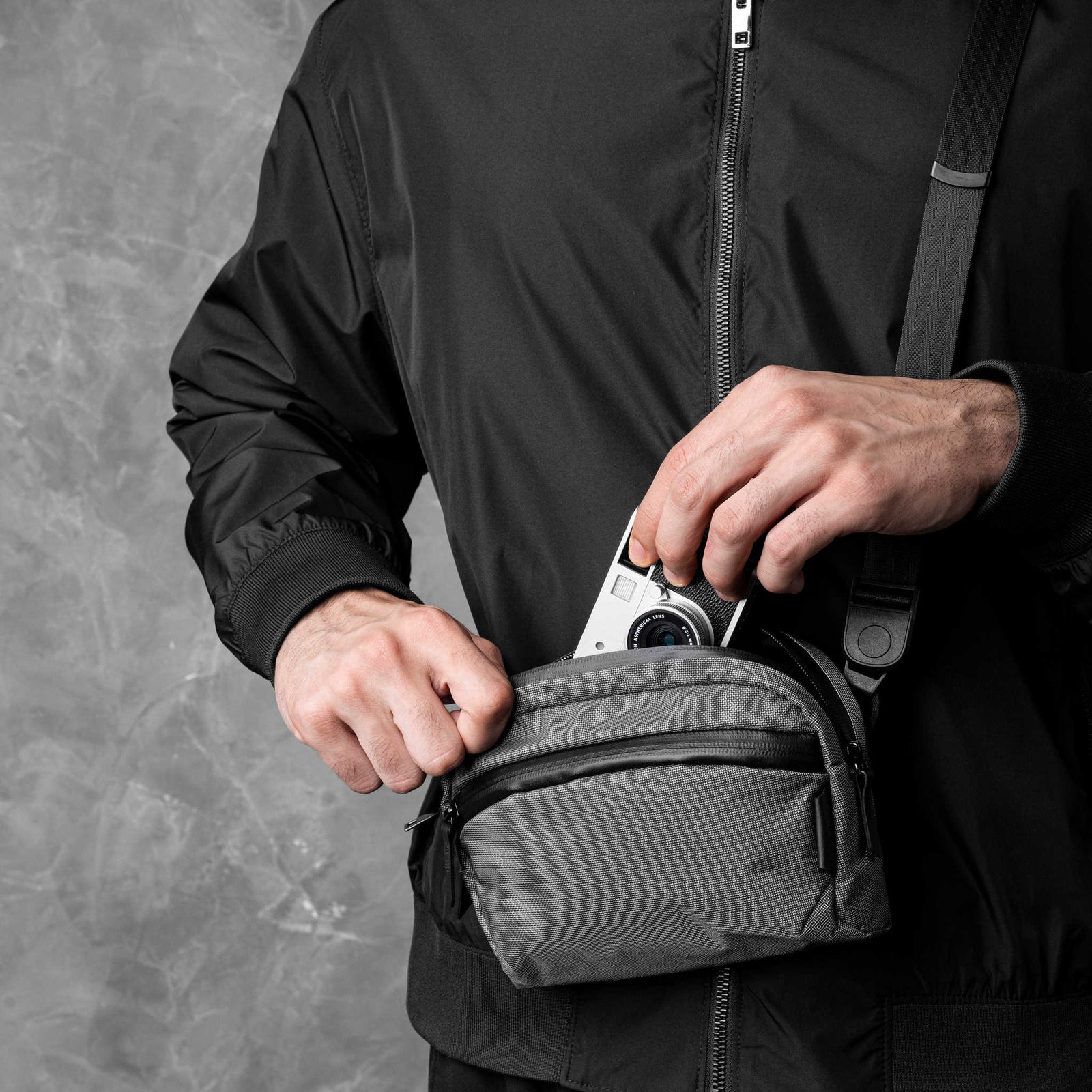 Flight Sling 1L Alpaka AA010530230 Sling Bags 1L / Grey Ultradyne 100D