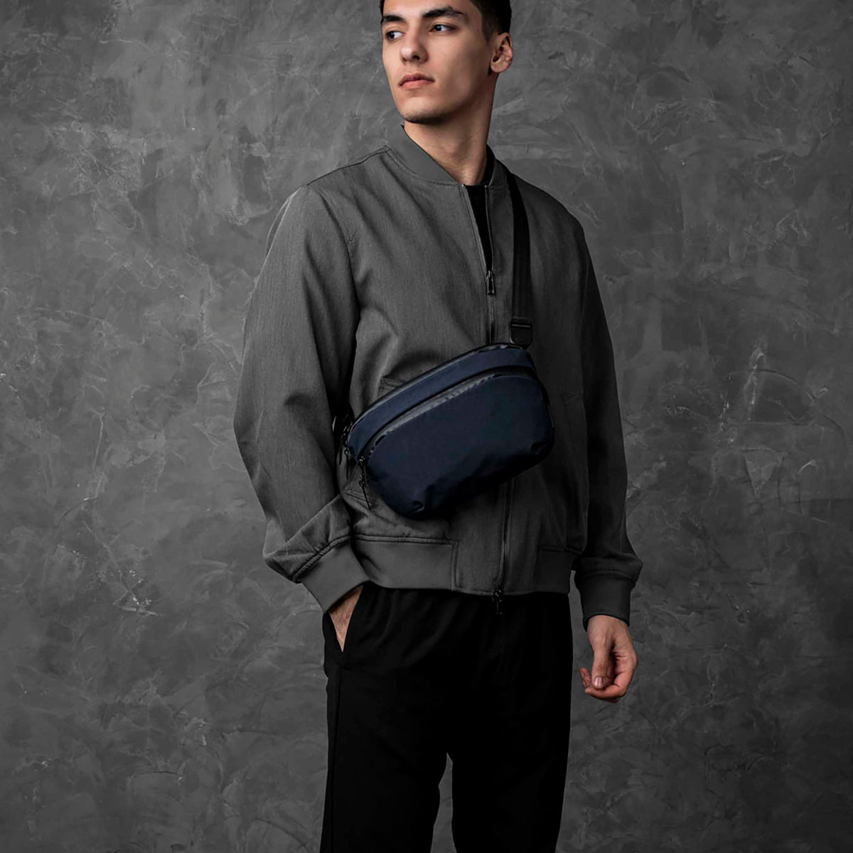 Flight Sling Pro Alpaka AA010870624 Sling Bags 2.5L / Moonlight Blue Axoflux 400D Ripstop Nylon