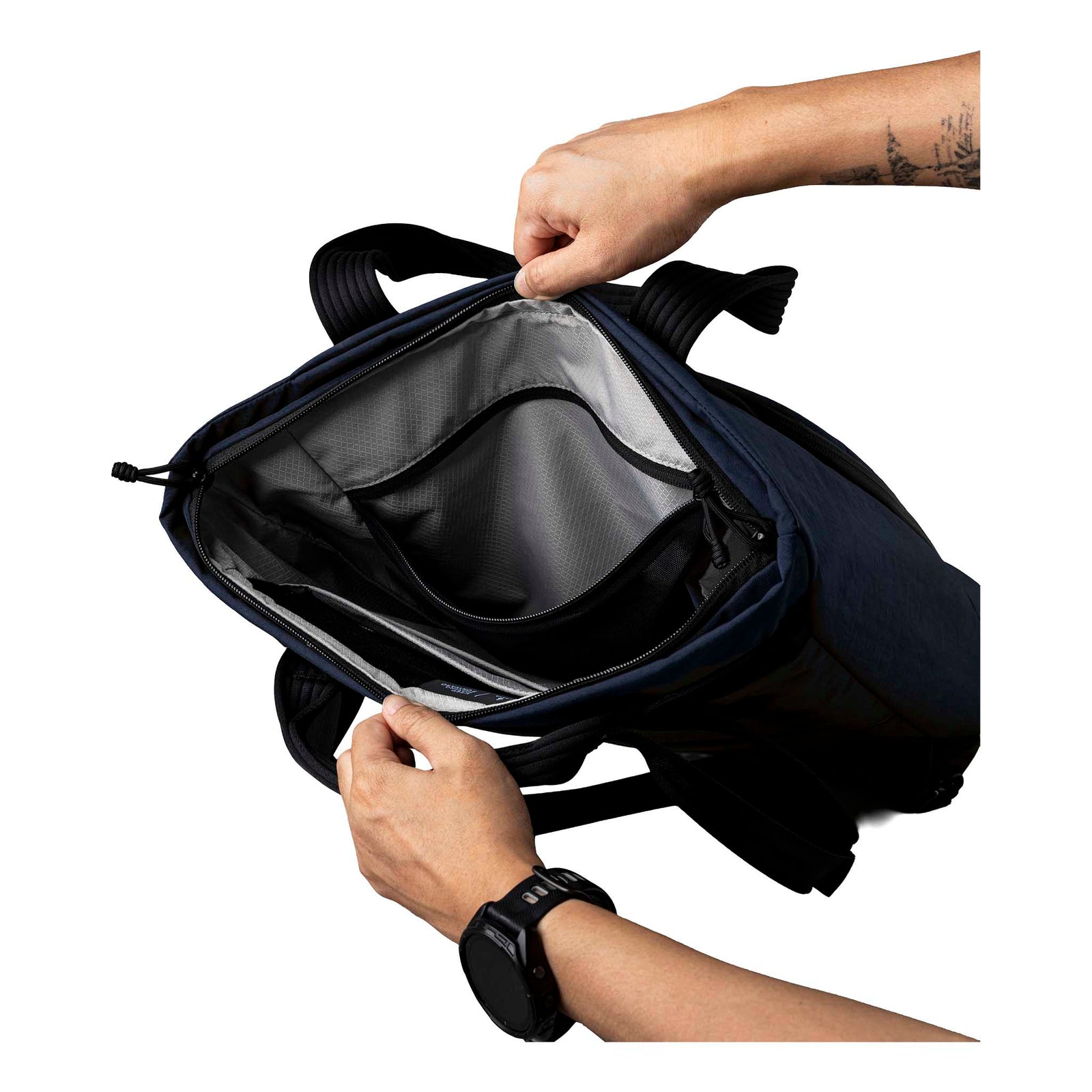 Flow Totepack Alpaka AA010850624 Tote Bags 14L / Blue | Axoflux 400D Washed Nylon