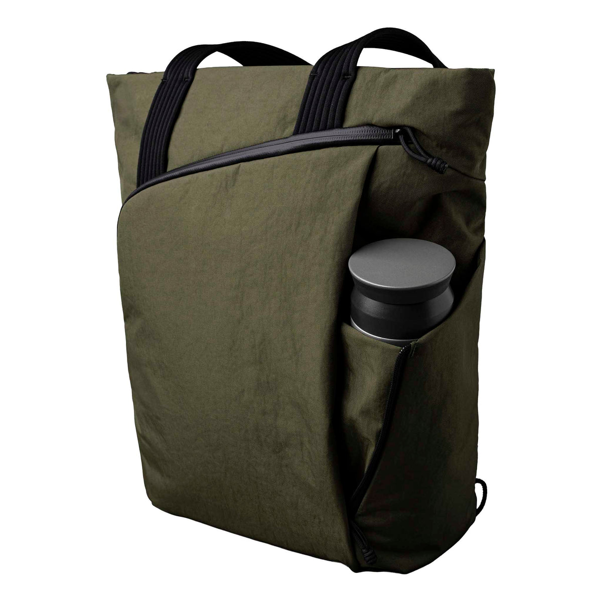 Flow Totepack Alpaka AA010850524 Tote Bags 14L / Green | Axoflux 400D Washed Nylon