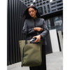 Flow Totepack Alpaka AA010850524 Tote Bags 14L / Green | Axoflux 400D Washed Nylon