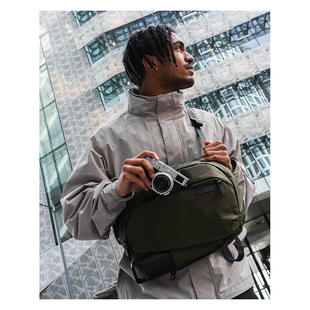 Metro Crossbody | Left Shoulder Alpaka AA010550507 Sling Bags One Size / Olive Green | X-Pac X42