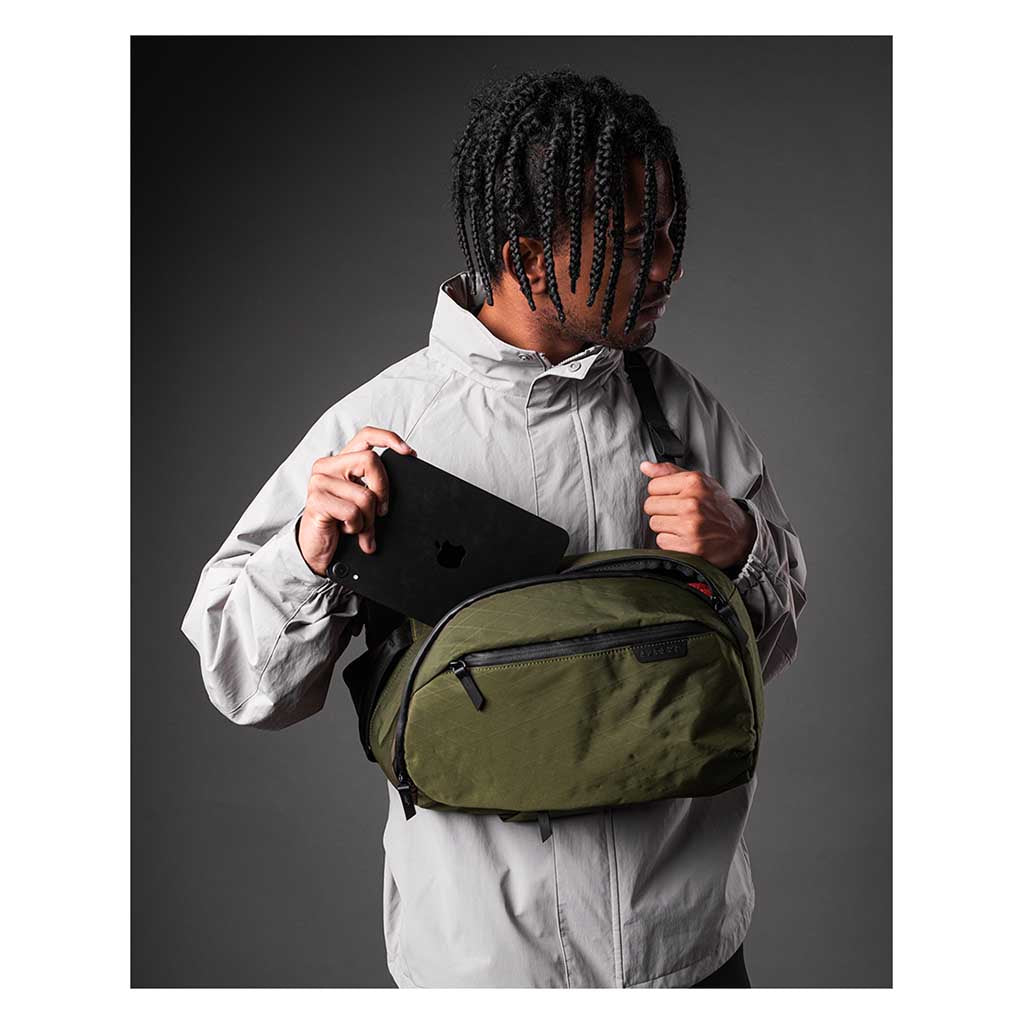 Metro Crossbody | Left Shoulder Alpaka AA010550507 Sling Bags One Size / Olive Green | X-Pac X42