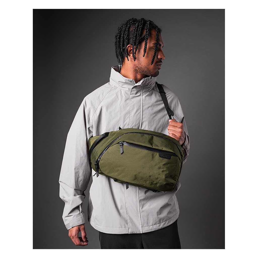 Metro Crossbody | Left Shoulder Alpaka AA010550507 Sling Bags One Size / Olive Green | X-Pac X42