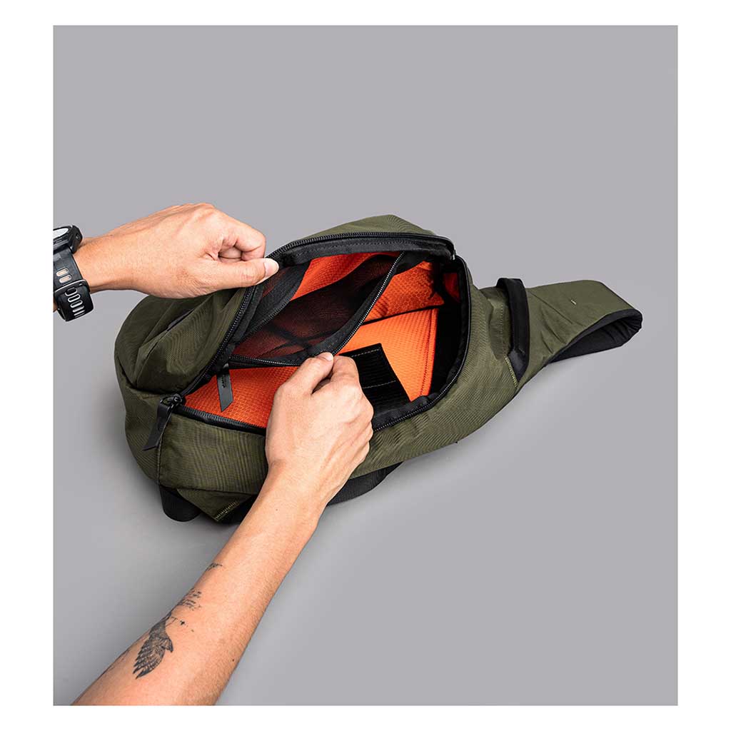 Metro Crossbody | Left Shoulder Alpaka AA010550507 Sling Bags One Size / Olive Green | X-Pac X42