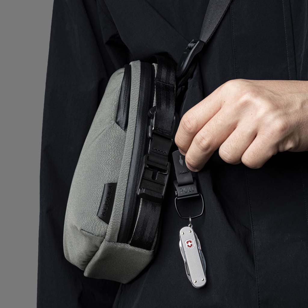 Metro Sling v2 Alpaka Sling Bags 2.5L / Grey | Axoflux 300D