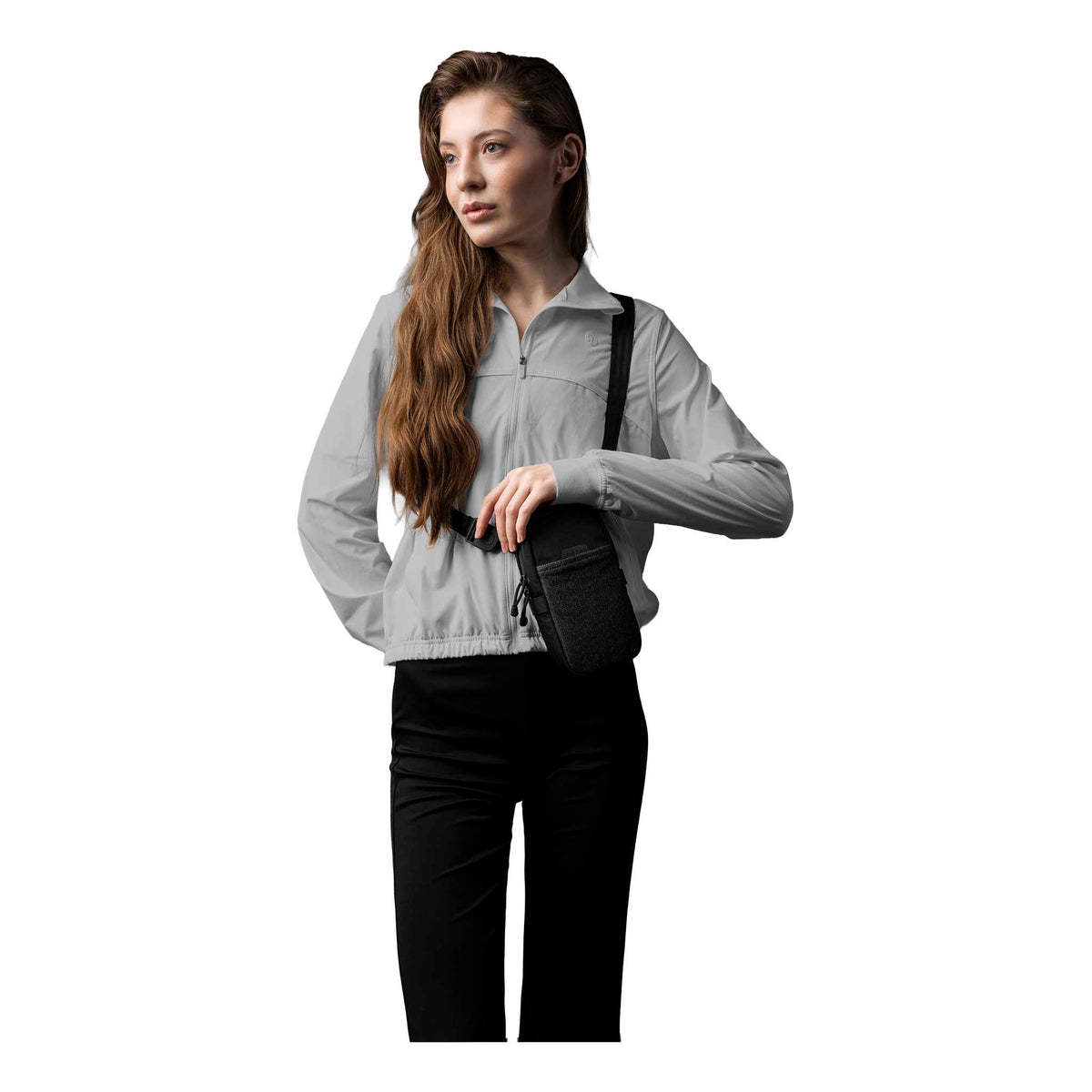 Modular Shoulder Pocket Max Alpaka AD010930131 Phone Pockets Max / Black | Axoflux 400D Washed Nylon