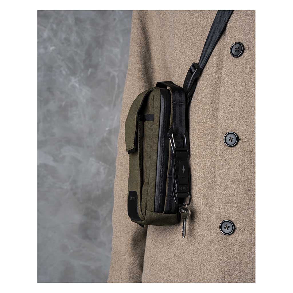 Modular Sling V2 Alpaka AD010740522 Sling Bags One Size / Army Green | Axogrid 300D