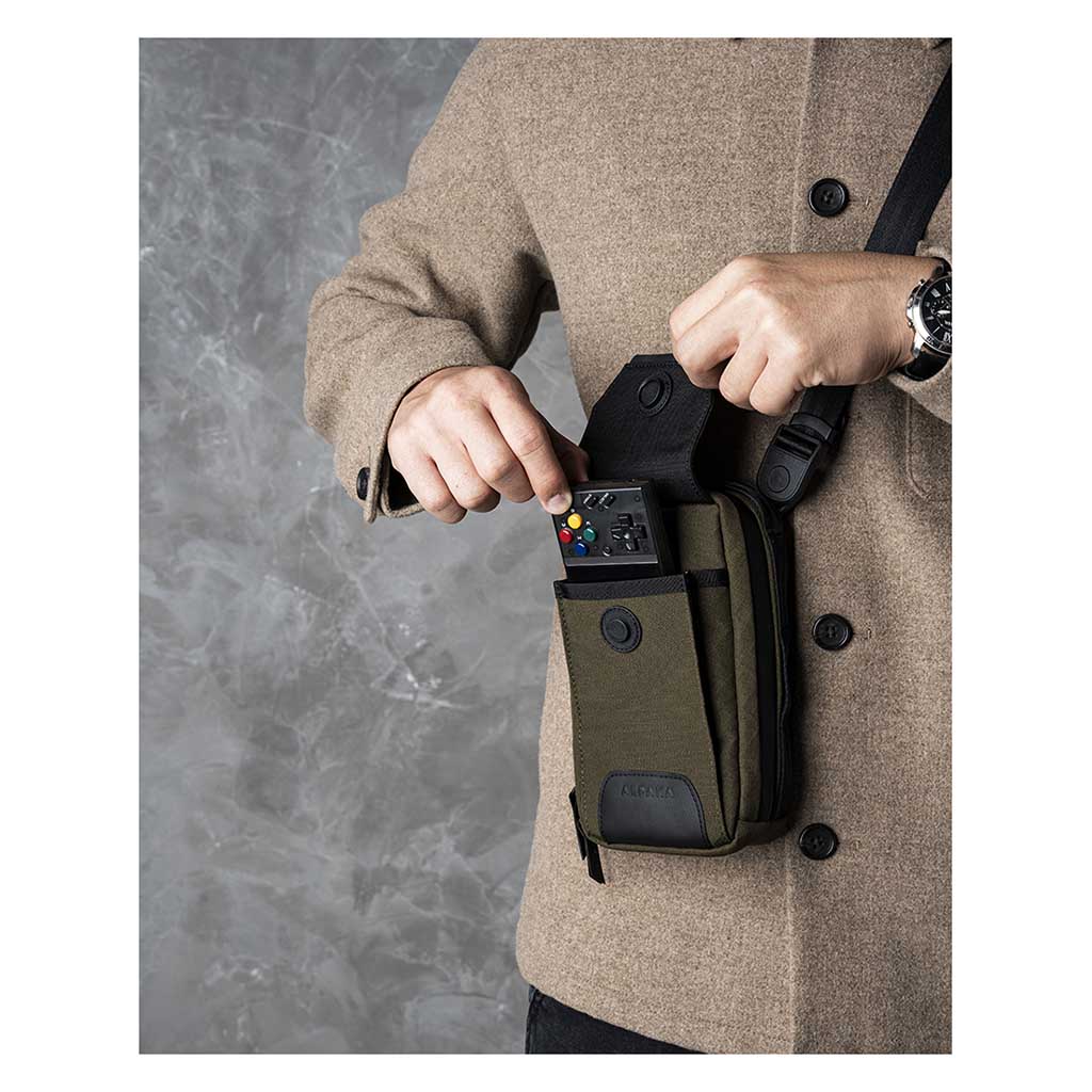 Modular Sling V2 Alpaka AD010740522 Sling Bags One Size / Army Green | Axogrid 300D