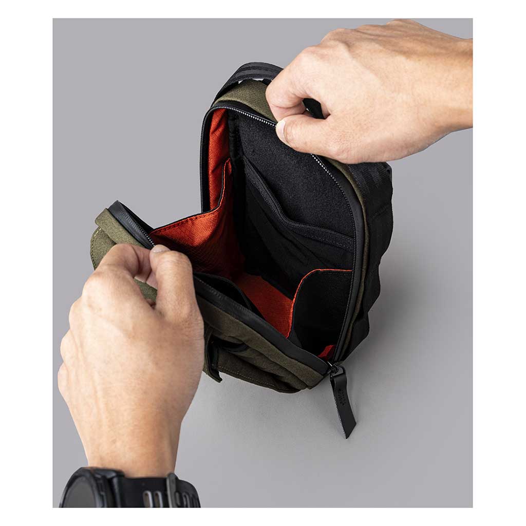 Modular Sling V2 Alpaka AD010740522 Sling Bags One Size / Army Green | Axogrid 300D