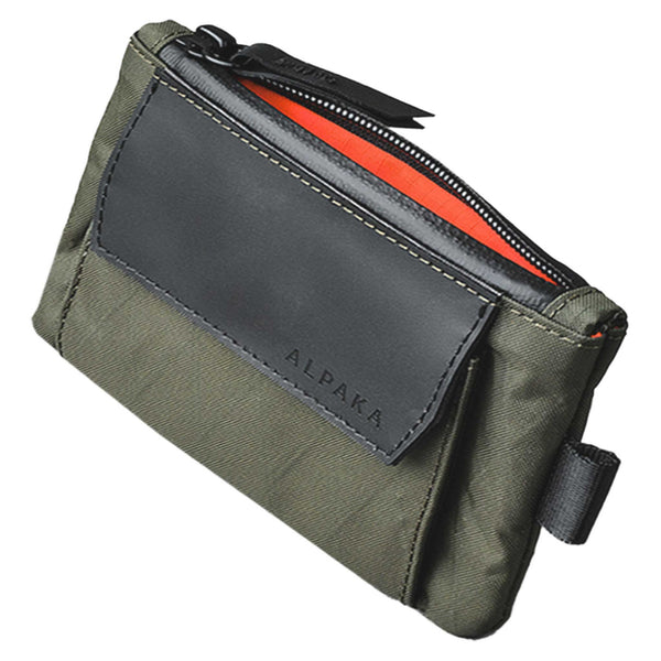 Zip Pouch Coin Alpaka AD010610503 Pouches One Size / Dark Green | X-Pac VX21