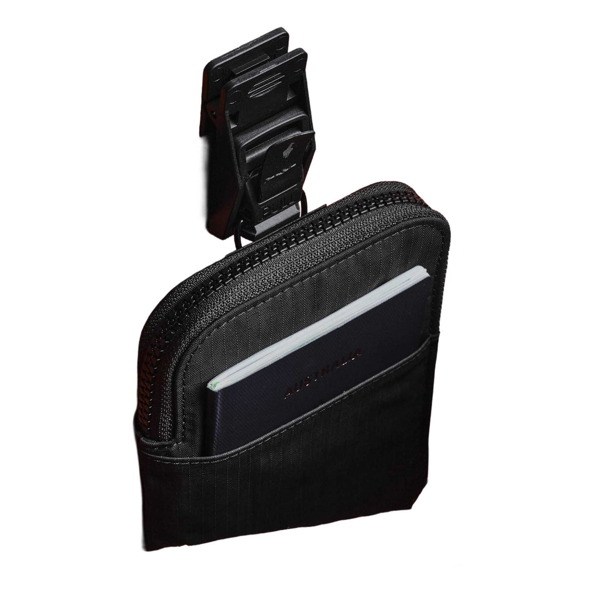 Zip Travel Wallet Alpaka AD010590118 Wallets One Size / Black | Axoflux 210D