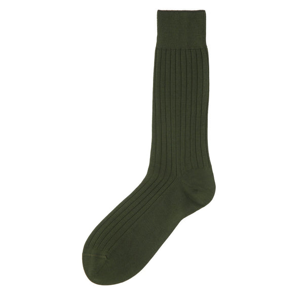Filo Short Socks | Men's ANT45 ANTJ0005-G41OLIVE Men's Socks UK 6-10 / Olive