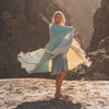 Blue Noon Wool Blanket Atlantic Blankets Blankets