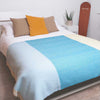 Blue Noon Wool Blanket Atlantic Blankets Blankets