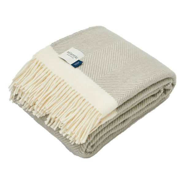 Herringbone Wool Blanket Atlantic Blankets Blankets