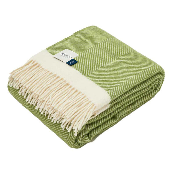 Herringbone Wool Blanket Atlantic Blankets Blankets