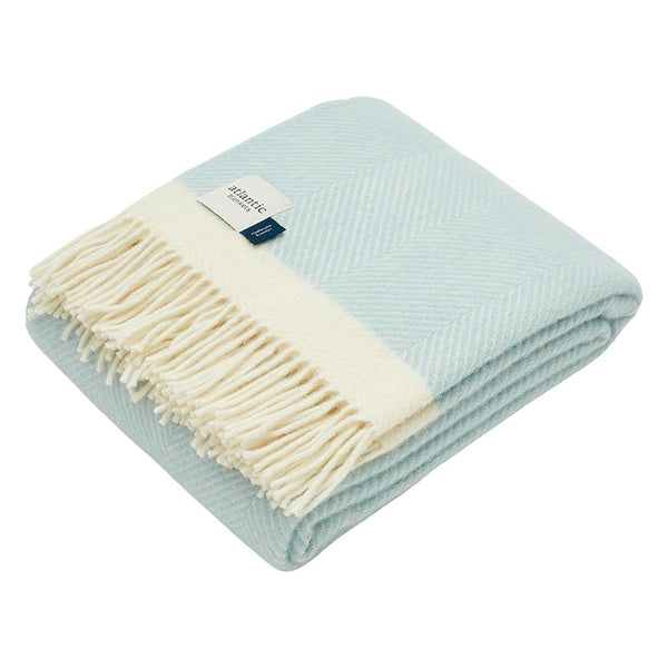 Herringbone Wool Blanket Atlantic Blankets Blankets