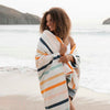 Recycled Cotton Blanket Atlantic Blankets SK-OS-ST Blankets One Size / Seakind x Atlantic Blankets Striped