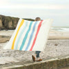 Seaside Stripe Wool Blanket Atlantic Blankets Blankets