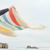 Seaside Stripe Wool Blanket Atlantic Blankets Blankets