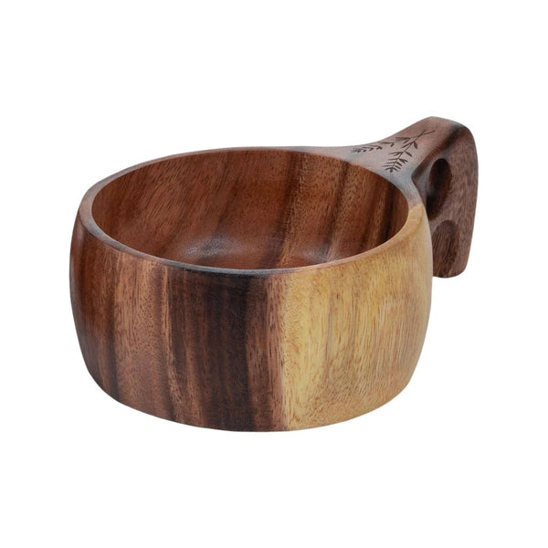 Kuksa Wooden Drinking Cup Barebones Living CKW-1021 Mugs 8oz / Brown