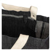 Neelum Firewood Carrier Tote | Waxed Denim Barebones Living STC-730 Tote Bags 40L / Denim