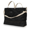 Neelum Firewood Carrier Tote | Waxed Denim Barebones Living STC-730 Tote Bags 40L / Denim