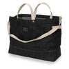 Neelum Firewood Carrier Tote | Waxed Denim Barebones Living STC-730 Tote Bags 40L / Denim