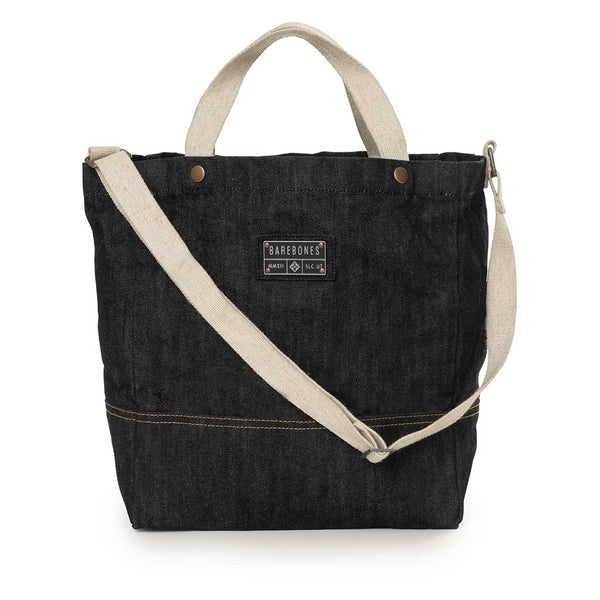 Neelum Market Tote | Waxed Denim Barebones Living STC-728 Tote Bags 16L / Denim